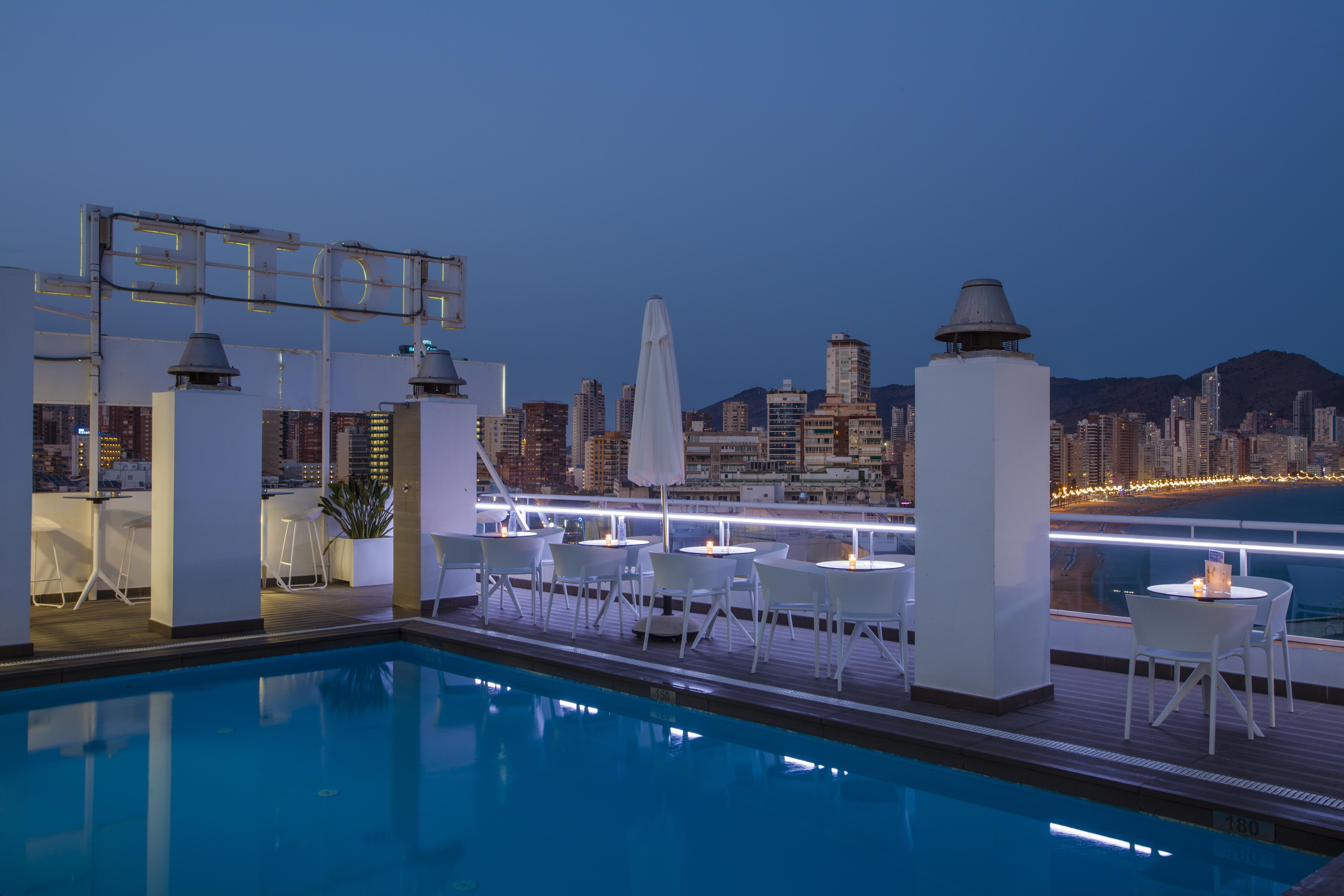 Hotel Centro Mar Benidorm Bagian luar foto