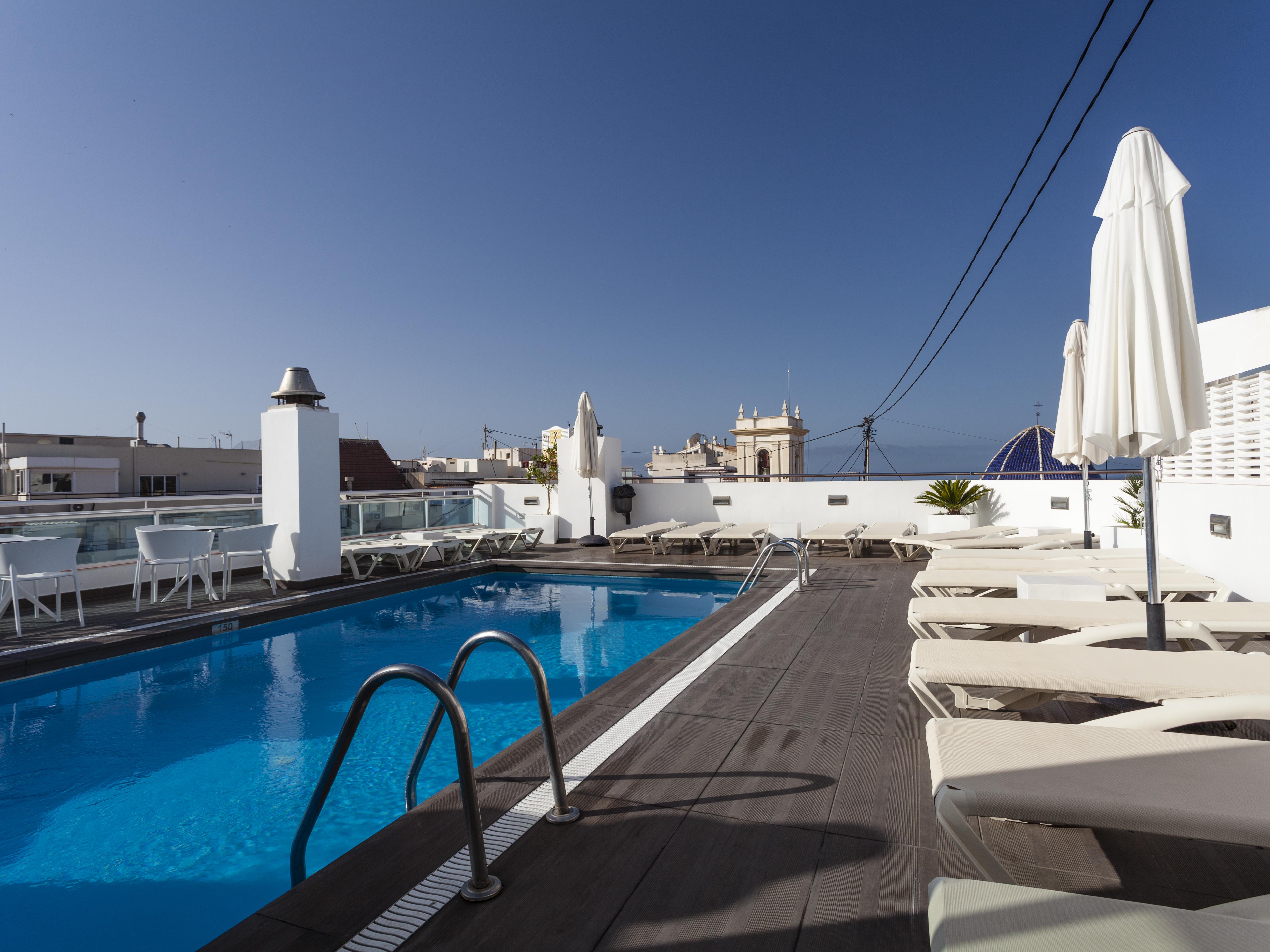 Hotel Centro Mar Benidorm Bagian luar foto