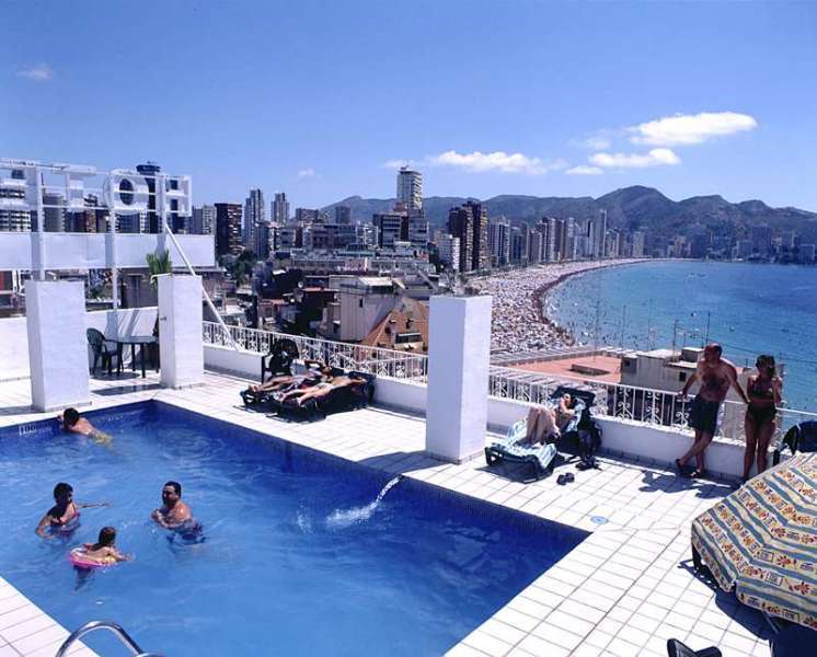 Hotel Centro Mar Benidorm Bagian luar foto