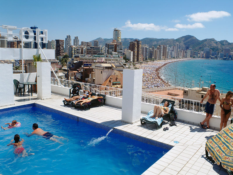 Hotel Centro Mar Benidorm Bagian luar foto
