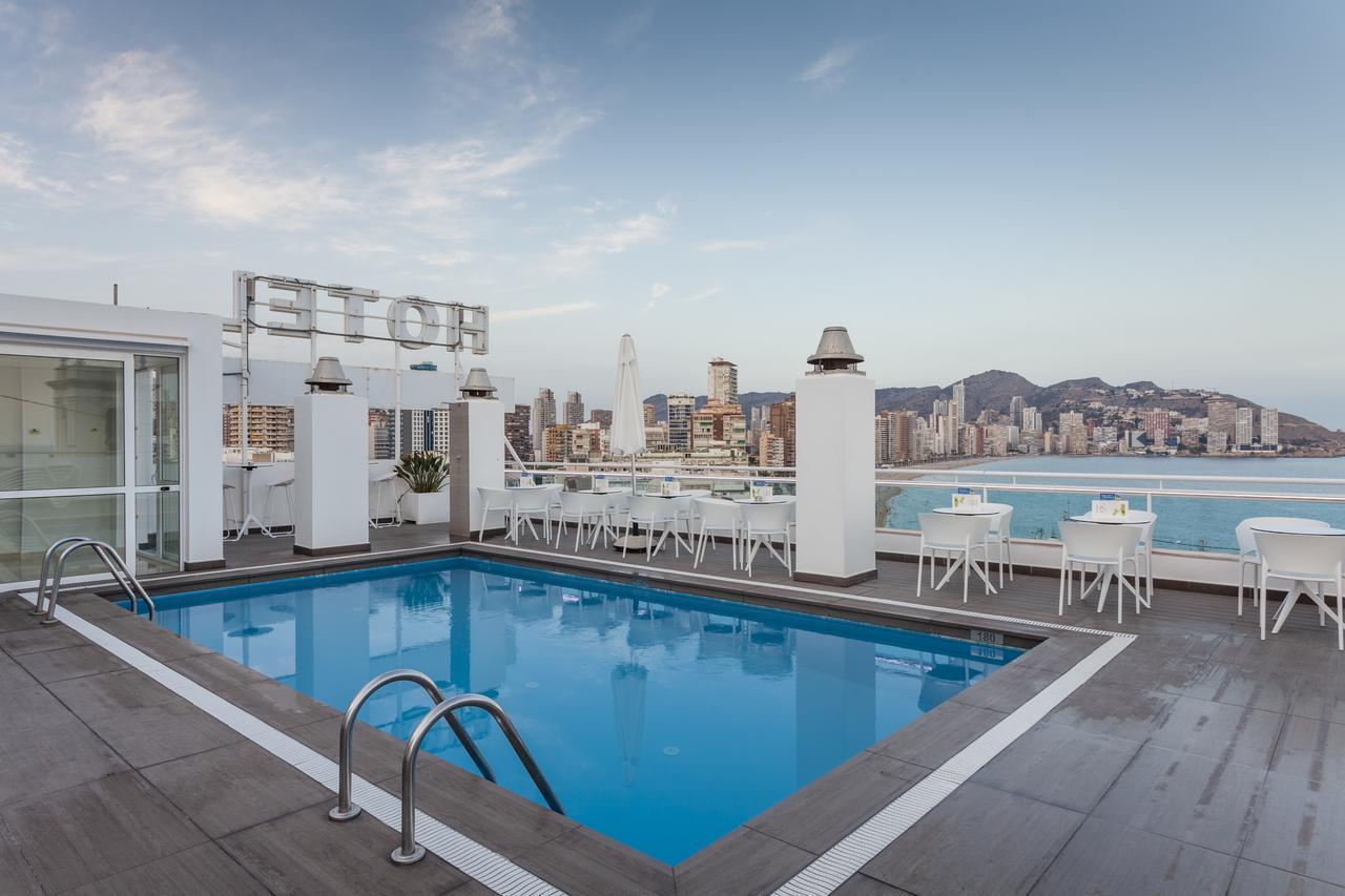 Hotel Centro Mar Benidorm Bagian luar foto