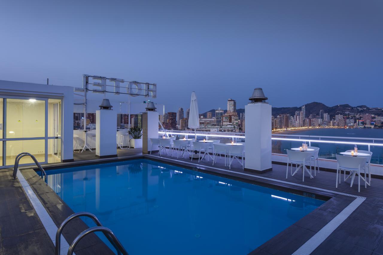 Hotel Centro Mar Benidorm Bagian luar foto