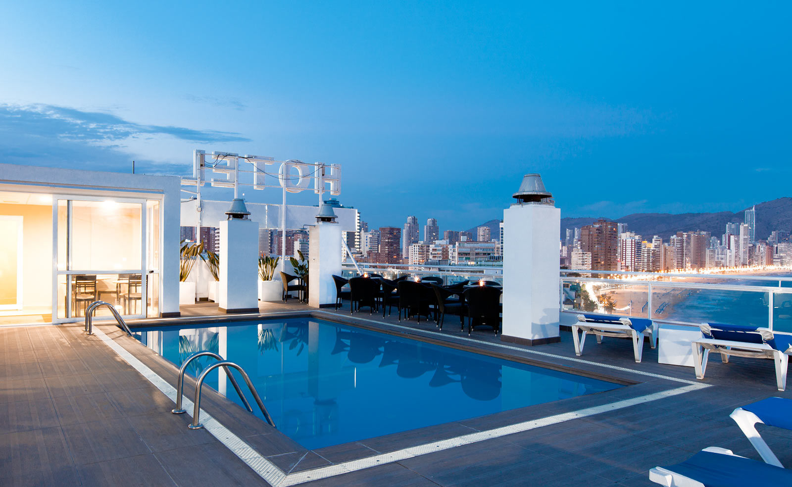 Hotel Centro Mar Benidorm Bagian luar foto