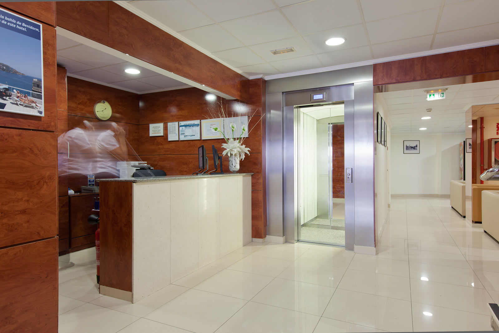 Hotel Centro Mar Benidorm Bagian luar foto