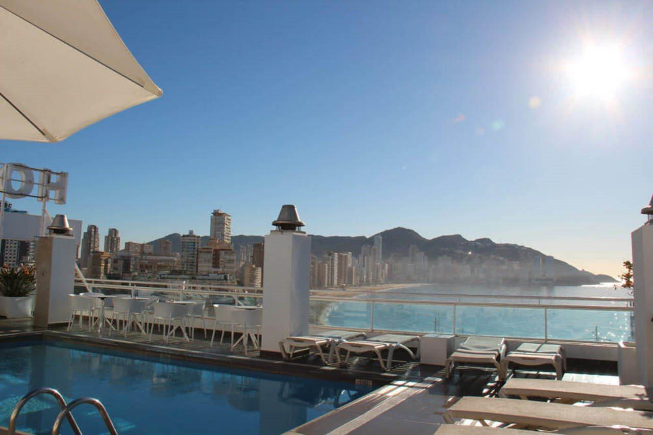 Hotel Centro Mar Benidorm Bagian luar foto